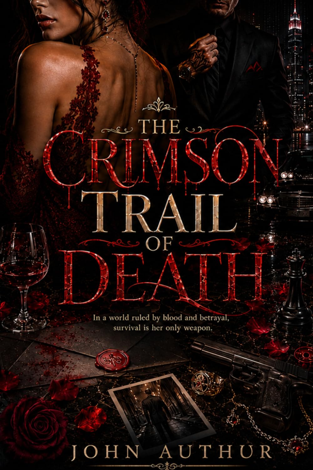 The Crimson Trail of Death: A Dark Mafia Romance of Obsession, Betrayal, and Survival