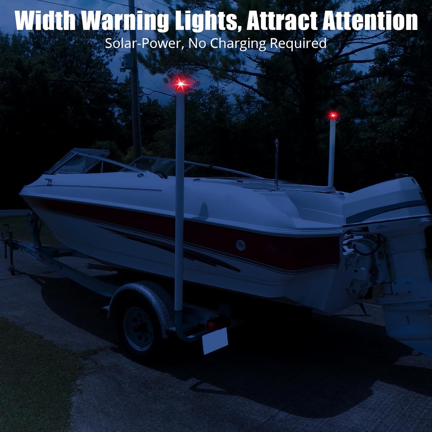 GAOMON2PCS Steel Trailer Post Guide on, Trailer Guides with PVC Pipes,Boat Trailer Guides, 40"-60", Mounting Hardware Included, for Ski Boat, Fishing Boat