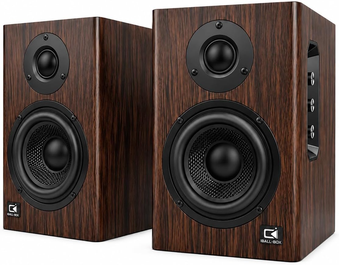 IBALL-BOX 100W Bookshelf Speakers