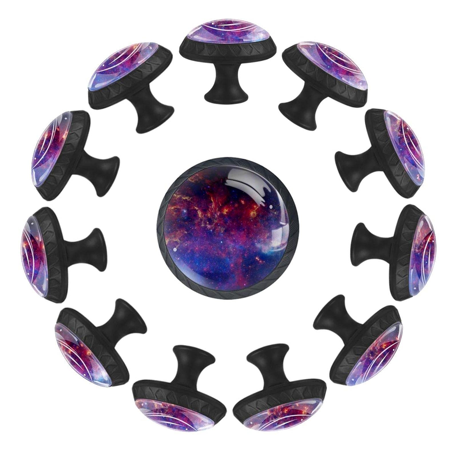 Boutons de tiroir Galaxy Space pour commode de chambre à coucher et crèche