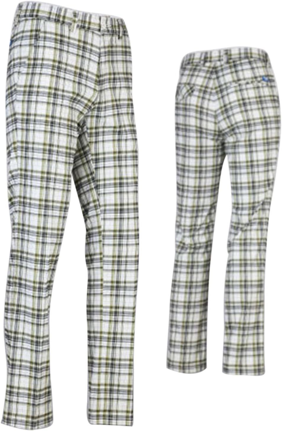 Pantaloni da golf pantaloni lunga a quadretti Golf uomo Slim Fit, Uomo,  giallo, Chinesische XXXL : Abbigliamento