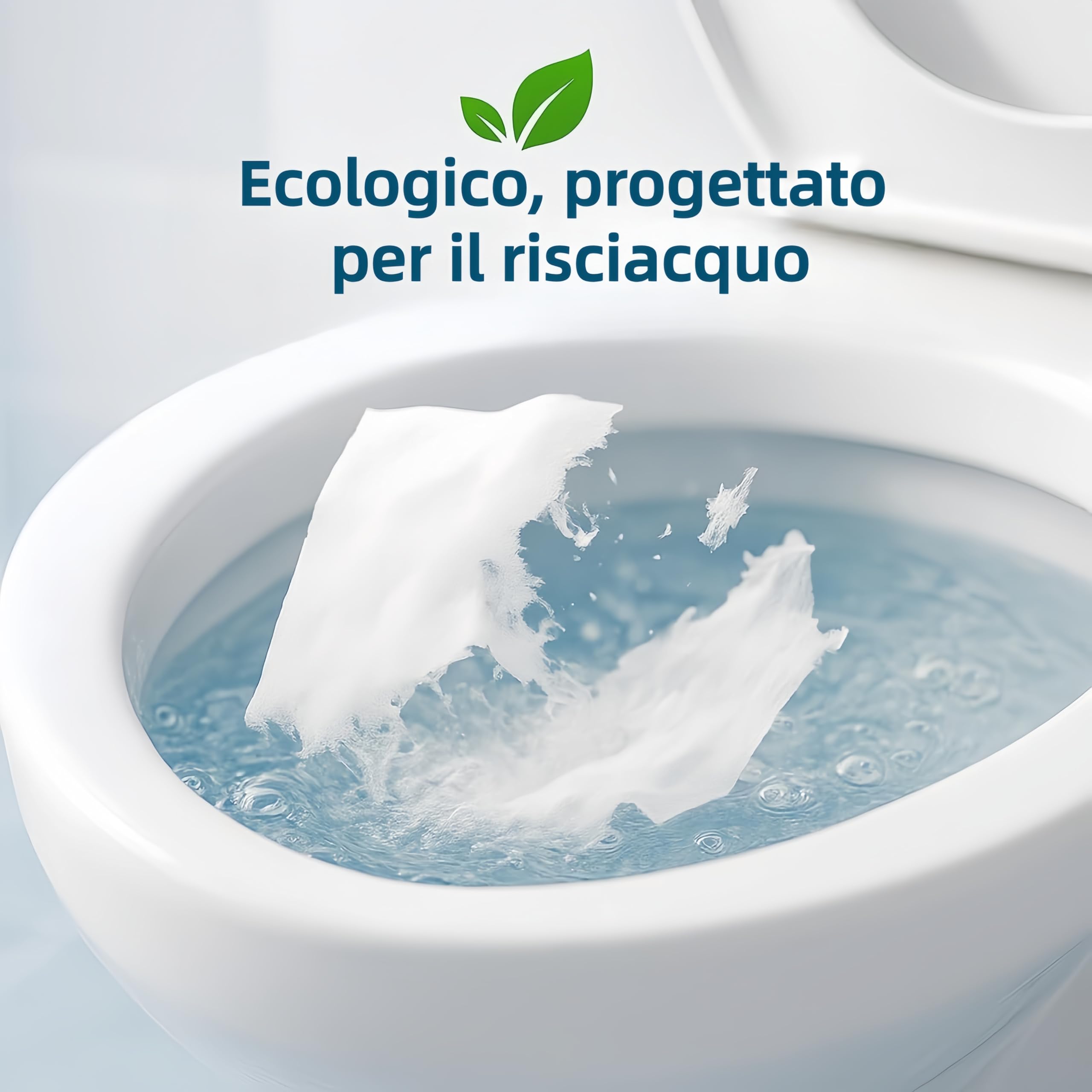 Copriwater Usa e Getta Igienici Monouso 60 Pezzi Biodegradabili per Adulti e Bambini