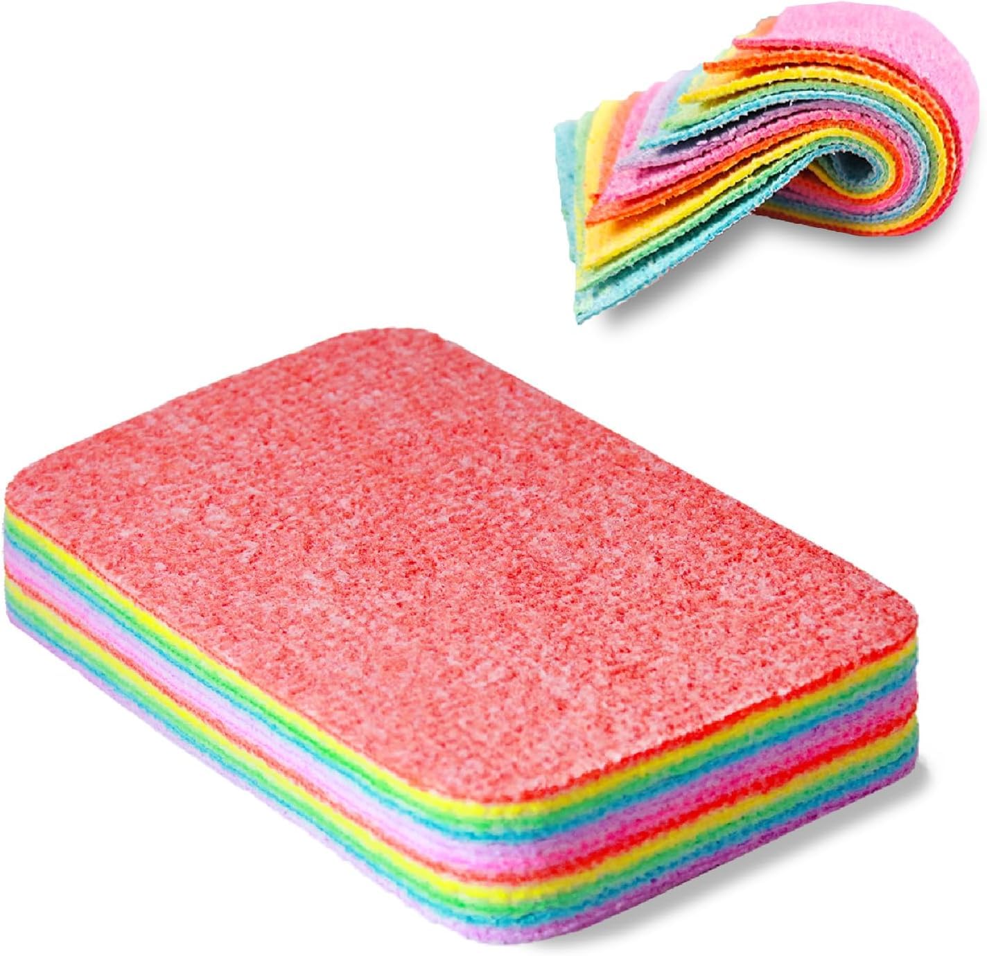 JICOOT Multiple Layers of Reusable Rags 12 Pcs, Quick-Dry Microfiber Cleaning Cloths, All-Purpose Reusable Cleaning Cloths Dish Paper Towels, Tearable Absorbent Counter Wipes for Car, House, Window (B0D14ZV8NW) Amazon Price History, Amazon Price Tracker