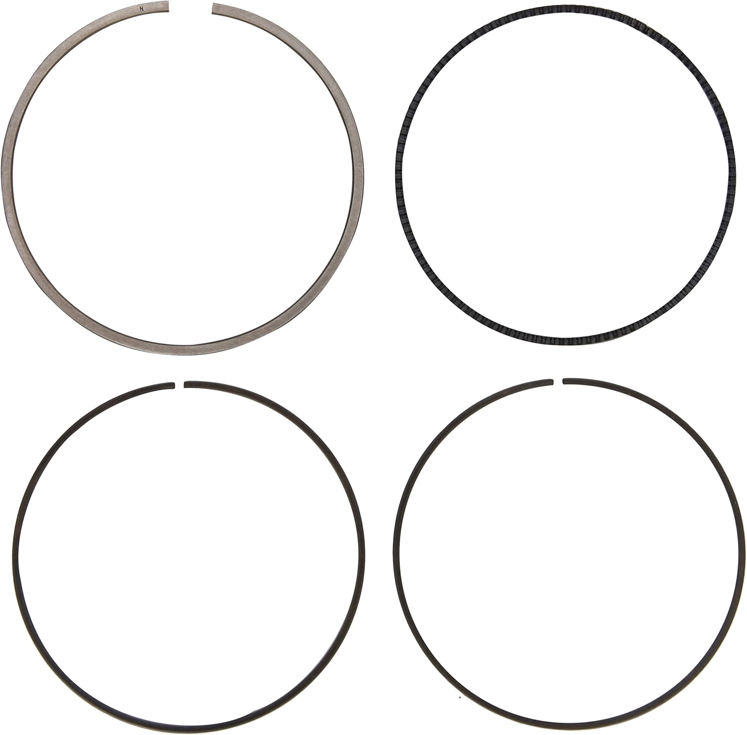 Wiseco 9600ZV 1.0mm x 2.0mm Ring Set for 96.00mm Cylinder Bore, Black, STD