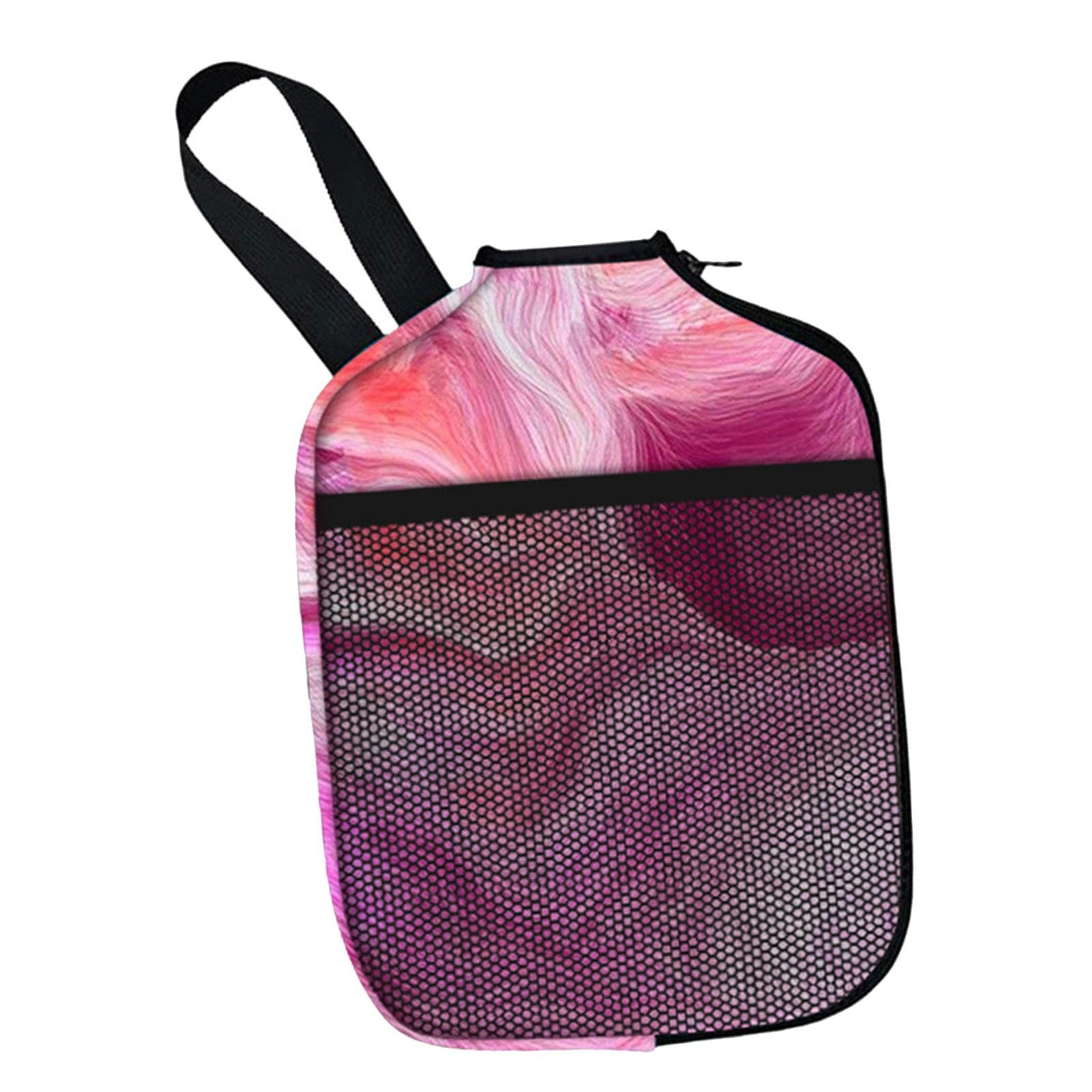 NIVAA Racket Sleeve Protective Paddle Sleeve Gift Neoprene Pickleball Paddle Cover Pink-image-42