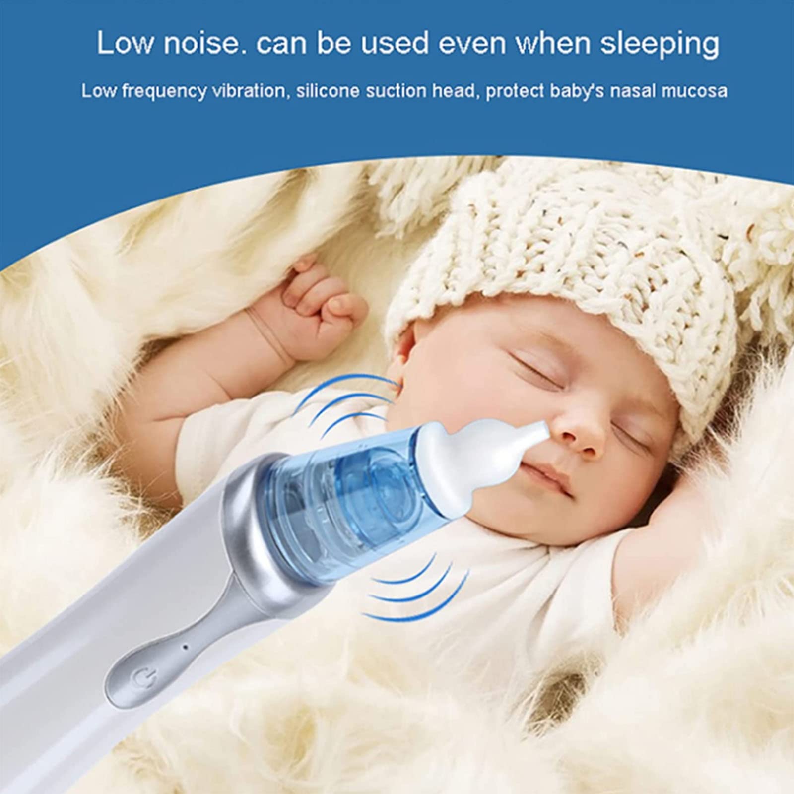 PEAMAN Lavado Nasal, Aspirador Nasal automatico Bebe limpiamocos electrico portatil para Cualquier...