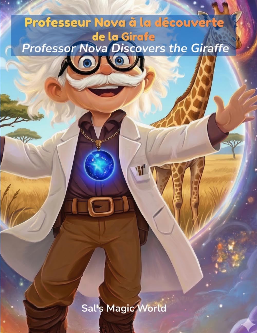 Professeur Nova à la découverte de la Girafe: Professor Nova Discovers the Giraffe