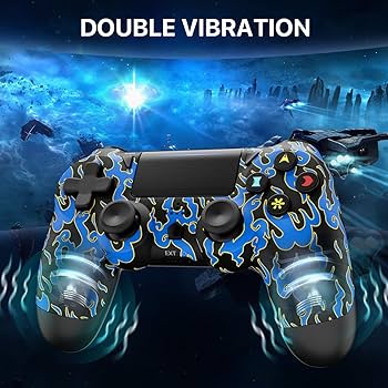 Controller for PS4 Blue, Wireless Controller for Playstation