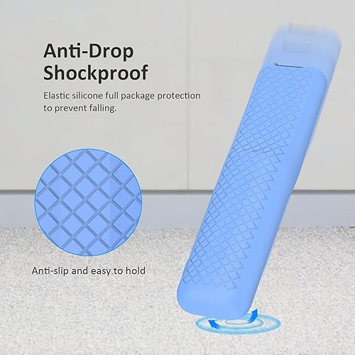 Miniatura 3 de LEFXMOPHY Funda para Bose Solo 5 TV Soundbar Universal Mando a Distancia Protector de Silicona Negro