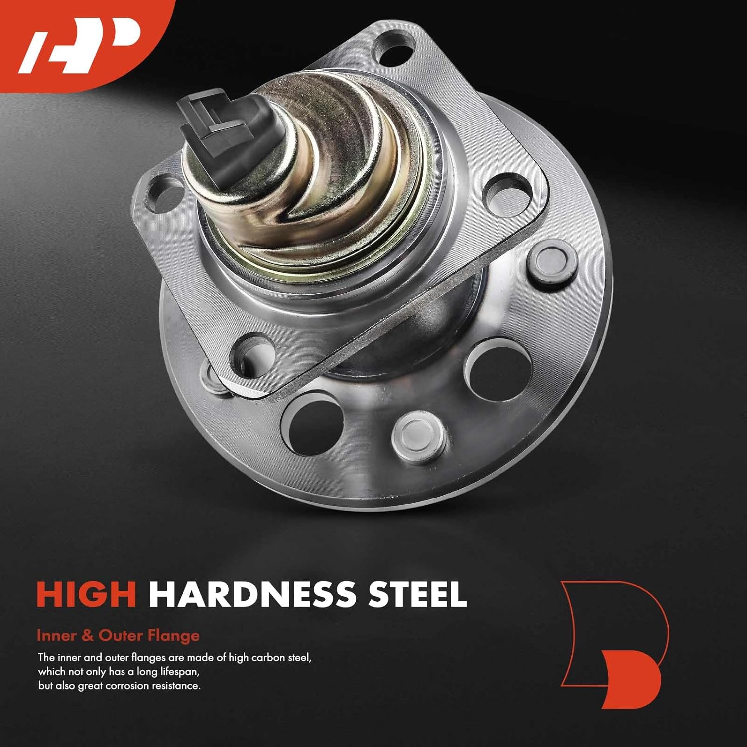 A-Premium 2 x Rear Wheel Bearing and Hub Assembly with ABS & 5-Lug Compatible with Buick Regal & Chevrolet Lumina, Monte Carlo & Oldsmobile Cutlass Supreme & Pontiac Grand Prix