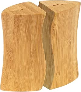 Westmark Salz- und Pfeffer-Streuer-Set, 2-tlg., Füllvolumen: je 15 ml, Bambus, Tapas + Friends, Hellbraun, 70062270