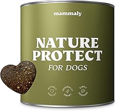 12 in 1 Bierhefe Leckerli für deinen Hund - Super Nature Protect 110 Snacks (325g) von mammaly - mit u. a. Schwarzkümmelöl, Kokosöl und Vitamin B1 für Hautpflege - Hunde sorgenfrei in der Natur