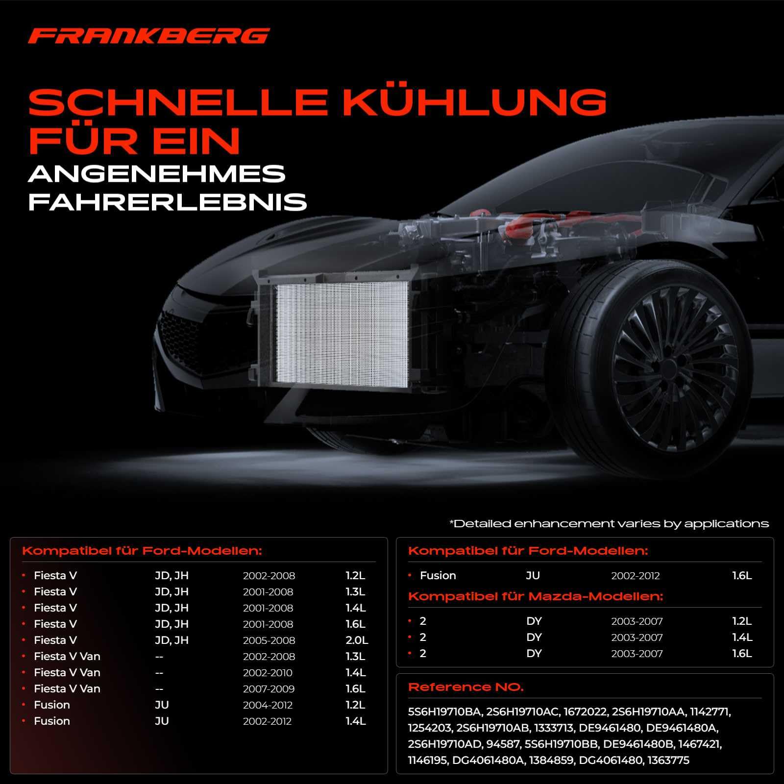 Frankberg Kondensator Klimaanlage 1384859