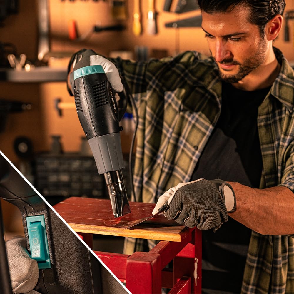 Pistolet à Air Chaud - EJ.LIFE - GJ-9A20 - 2000W - Température Réglable