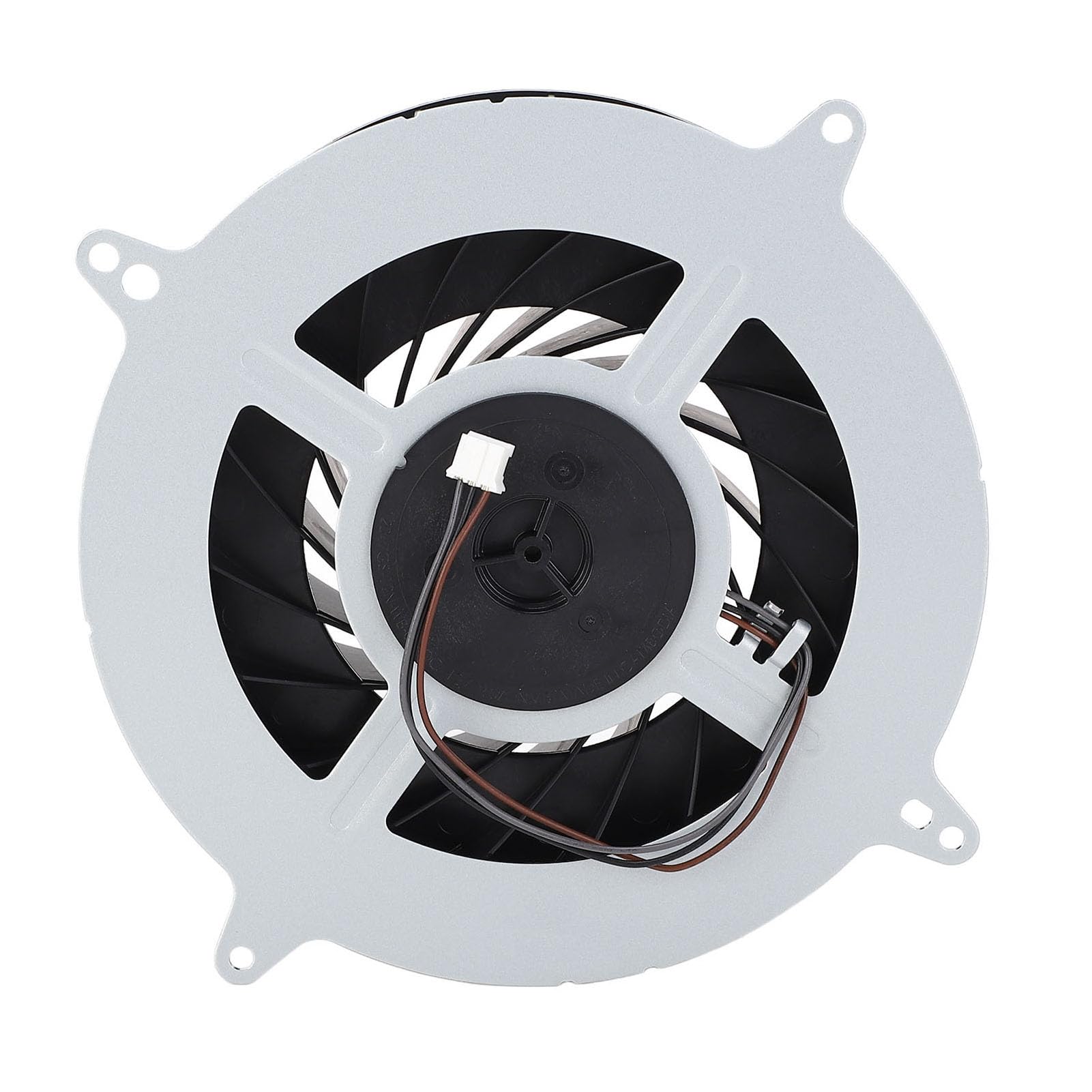 Wewnętrzny wentylator chłodzący Niski szum 18 Ostrza komputerowy CPU Cape Cake Fan 12V 2.0a dla komputerów do gier i stacji roboczych Aluminium Alumn ABS Material ABS