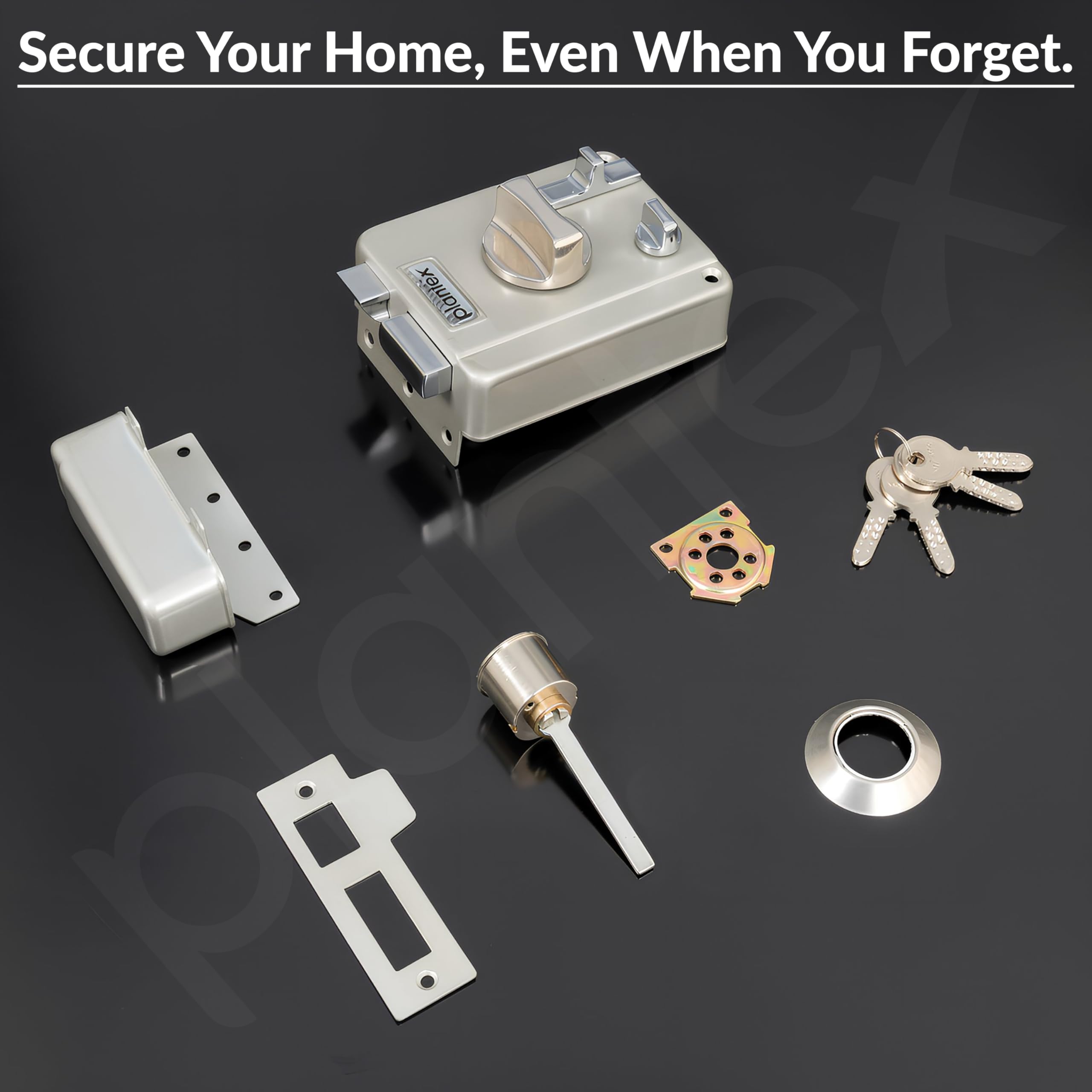 Heavy Duty Night Latch Lock - Secure Your Doors! -8