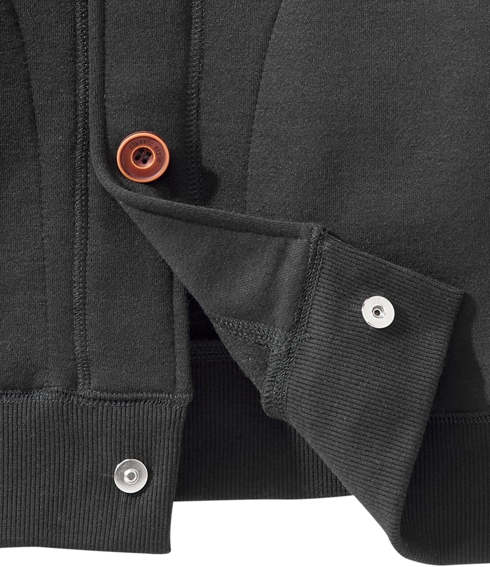 Silvert's Adaptive Clothing & Footwear Men's Bomber Jacket with Magnetic Buttons