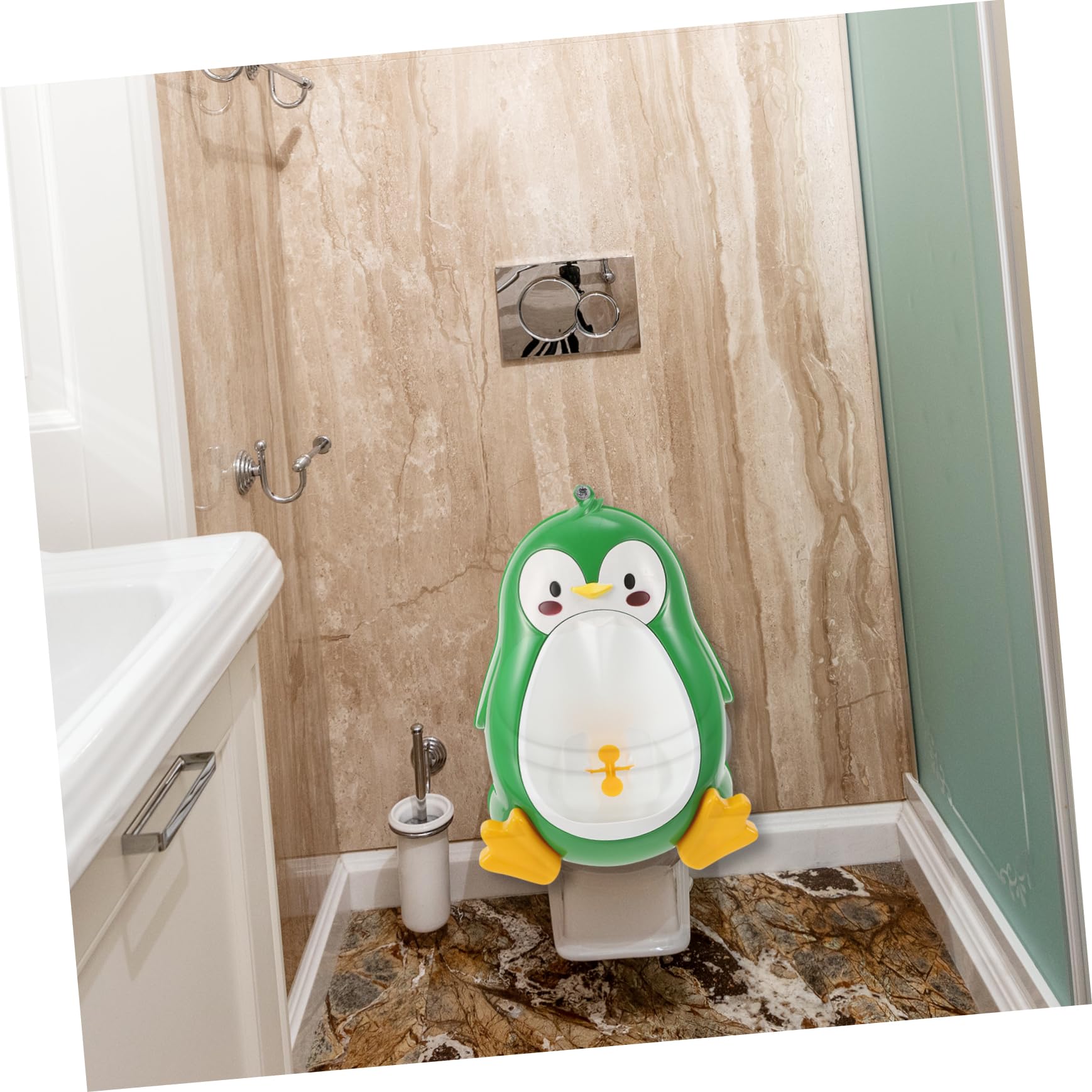 TOYANDONA Orinal De Entrenamiento Para Niño Orinal Forma De Cuarto De Baño Bebés Etapa De Aprendizaje Para Uso Diario