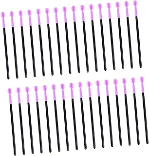 50pcs Purple Eyelash Brow Brush Eyebrow Spool...