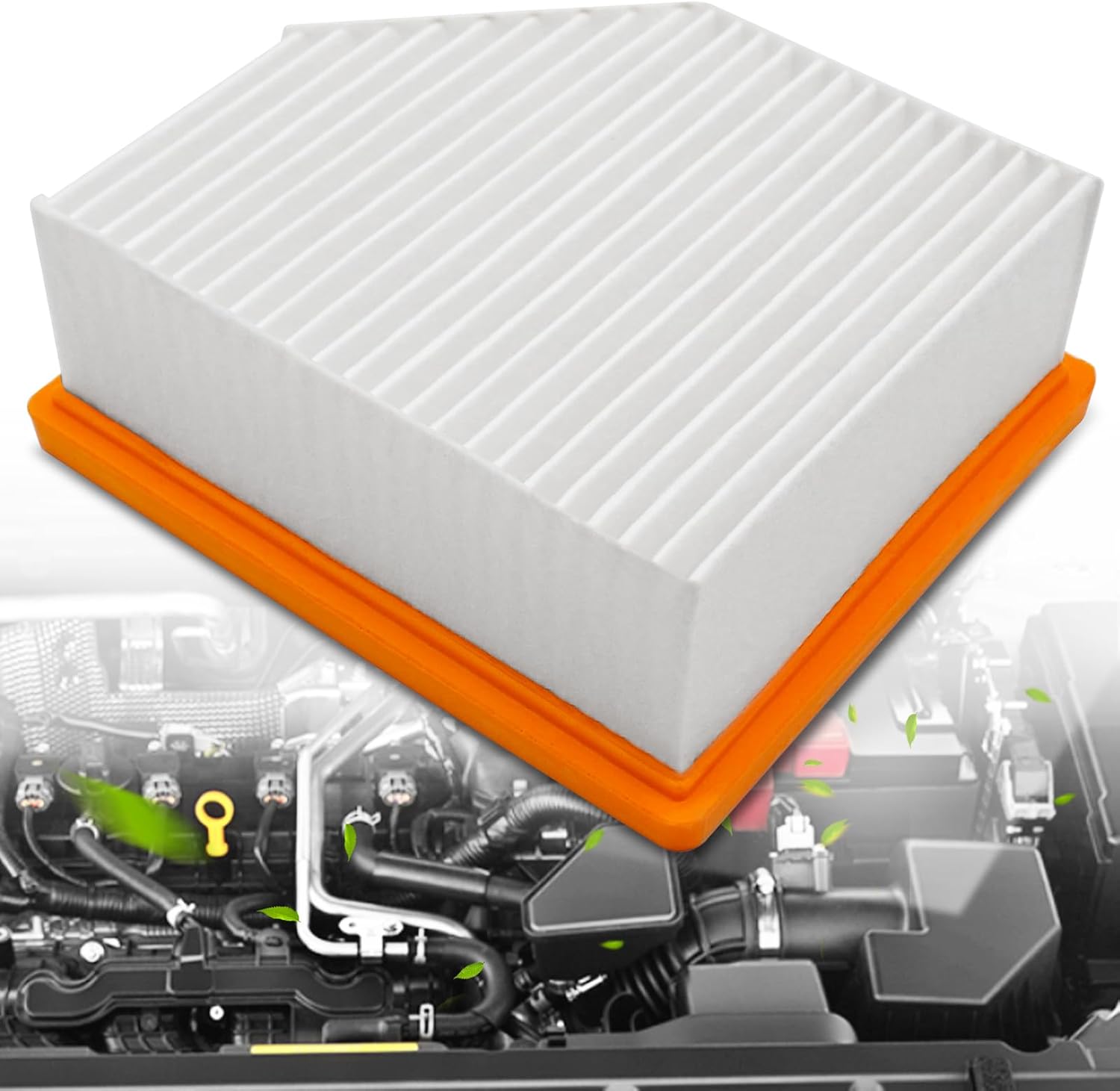 X4XZ Engine Air Filter 16546-6RA0A for 2021–2023 Nissan Rogue 2.5L Non-Turbo