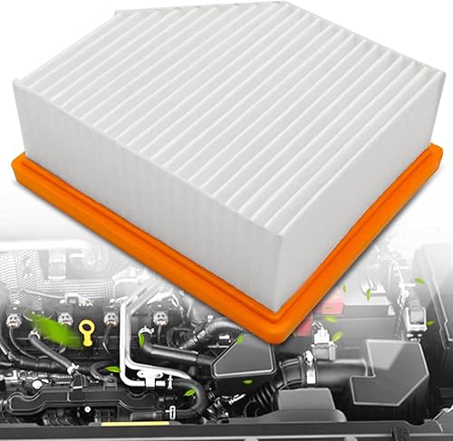 Filtro de aire de motor 165466RA0A apto para modelos Nissan Rogue 2.5L 2021 2022 2023 solo 16546-6RA0A