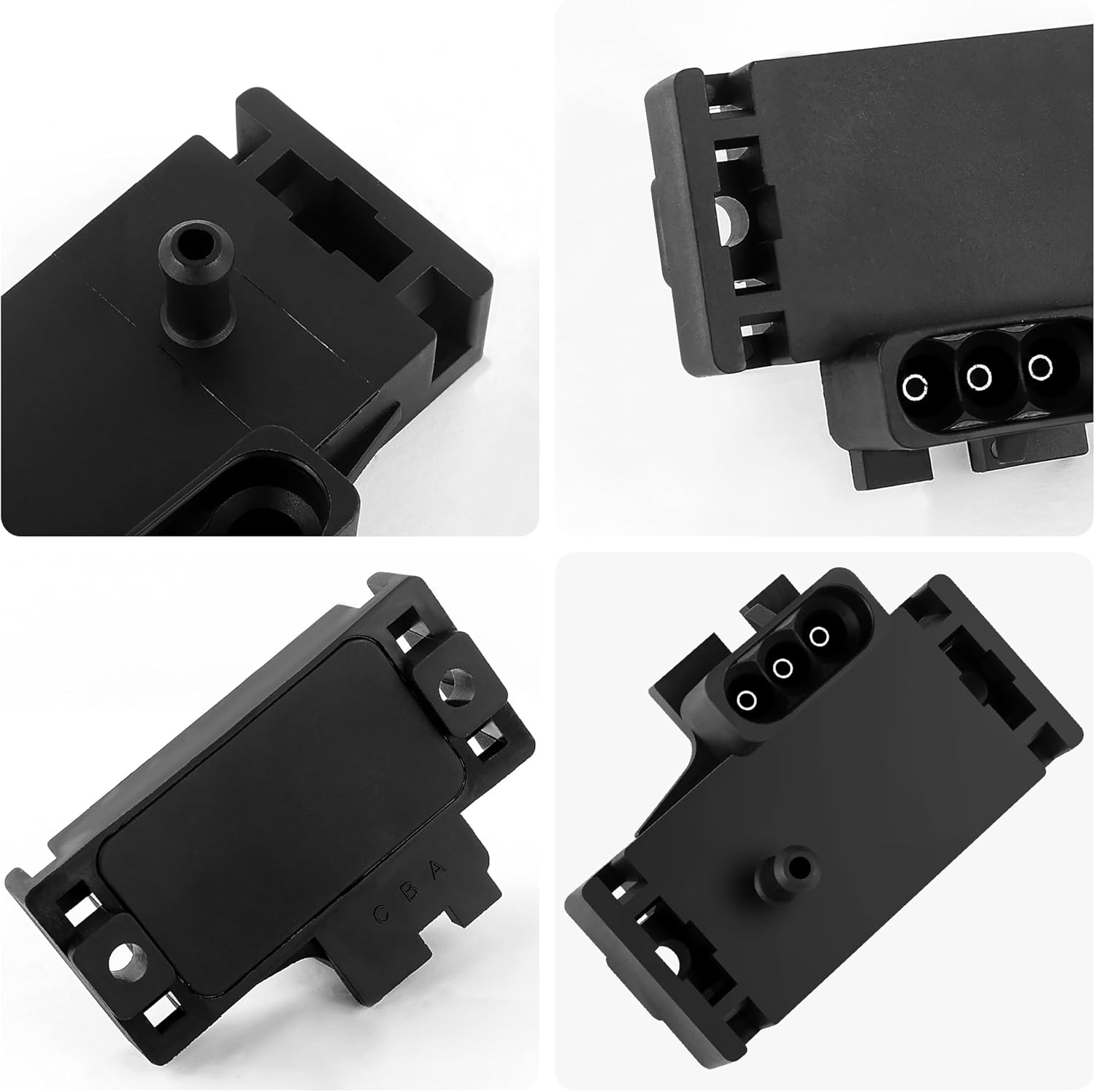 Car Map Sensor,Automotive Replacement Map Sensors OEM#SU105,12569240,1144809,16017460,Map Manifold Pressure Sensor Compatible with Chevrolet GMC Jeep Buick Acura Oldsmobile(for Jeep)…