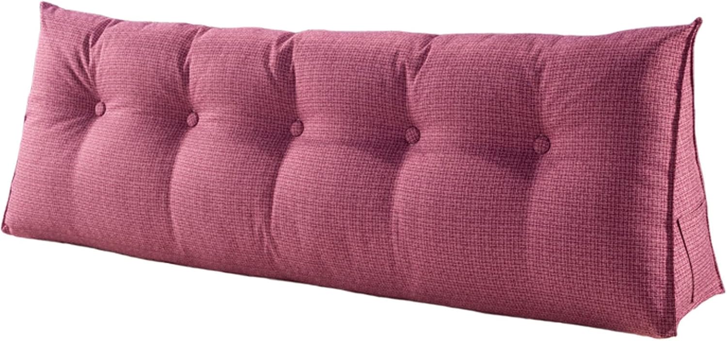Soft Reading & Bed Rest Pillows for Sitting in Bed, with Pockets and Removable Cover, Sofa Cushion, Headboard Pillows, Back Support, for Use Cell Phone/Watching TV