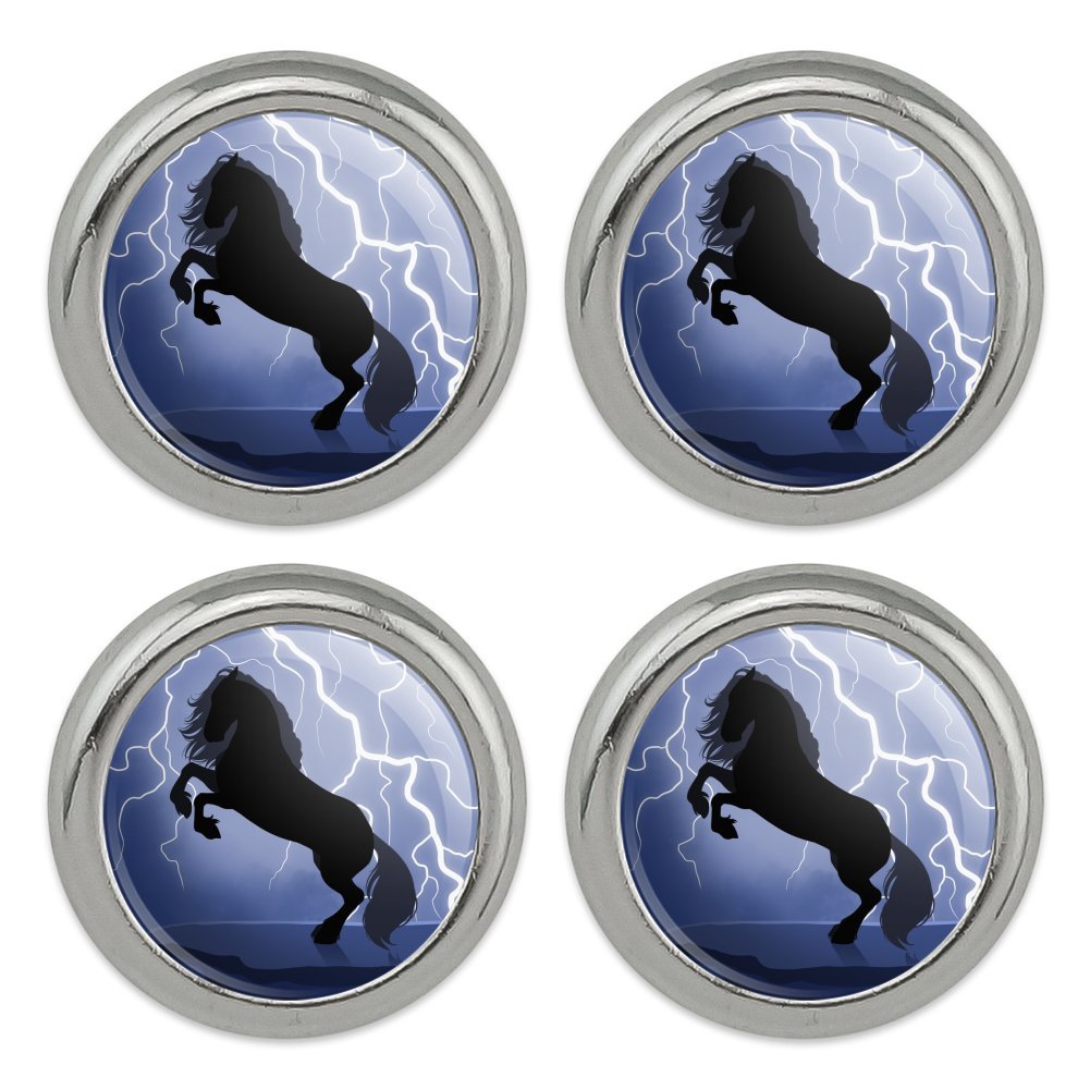 Metal Horse Buttons