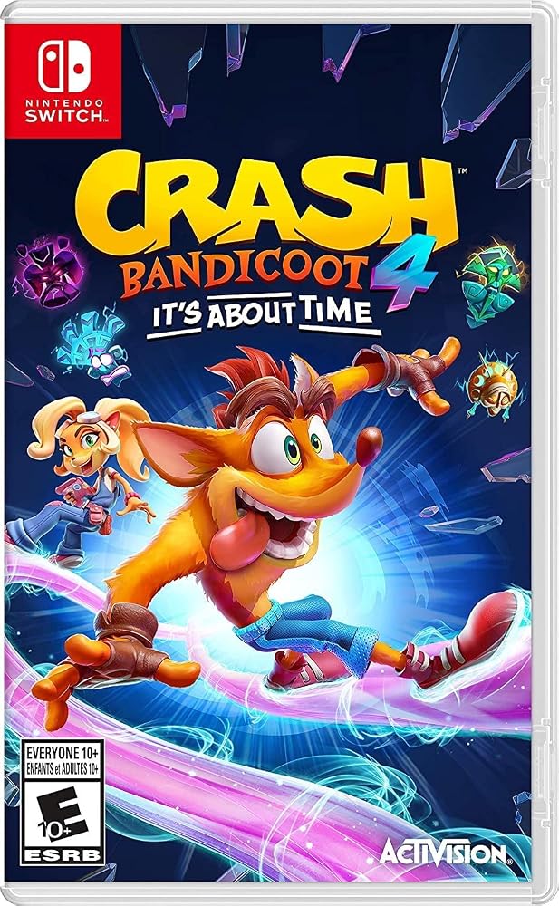 Crash Bandicoot 4: It's About Time - Nintendo Switch (Renewed) — 사진 1