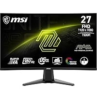 MSI MAG 27C6F Monitor Gaming Curvo 27
