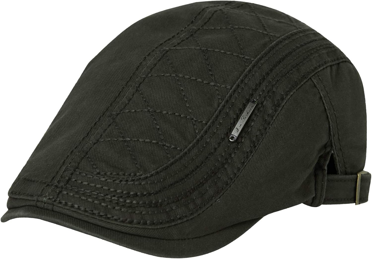Comhats Men's Peaked Cap Cotton Flat Cap Flat Cap Gatsby Hat Newsboy