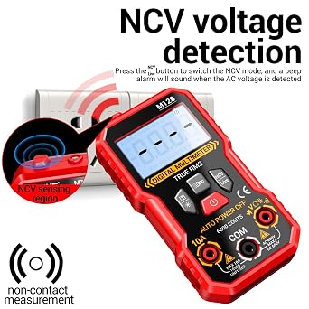 Continuity Tester Digital Smart 6000 Counts Multimeter