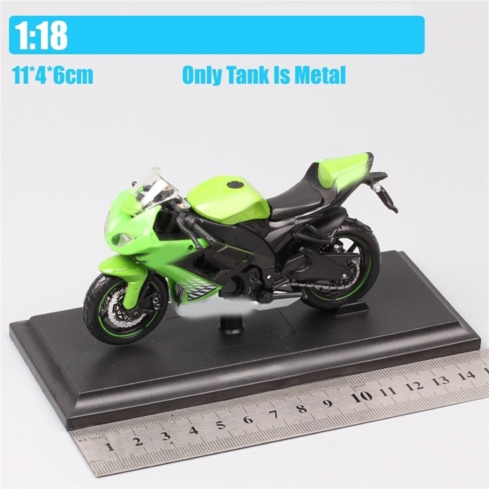 Maßstab 1:18 Motorradmodelle Druckguss- Und Spielfahrzeuge Racing ZX-10R Moto Bike Hobby Für Kawasaki Für Ninja ZX10R