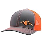 LINDO Trucker Hat [ The Great Outdoors: Graphite/Orange ]