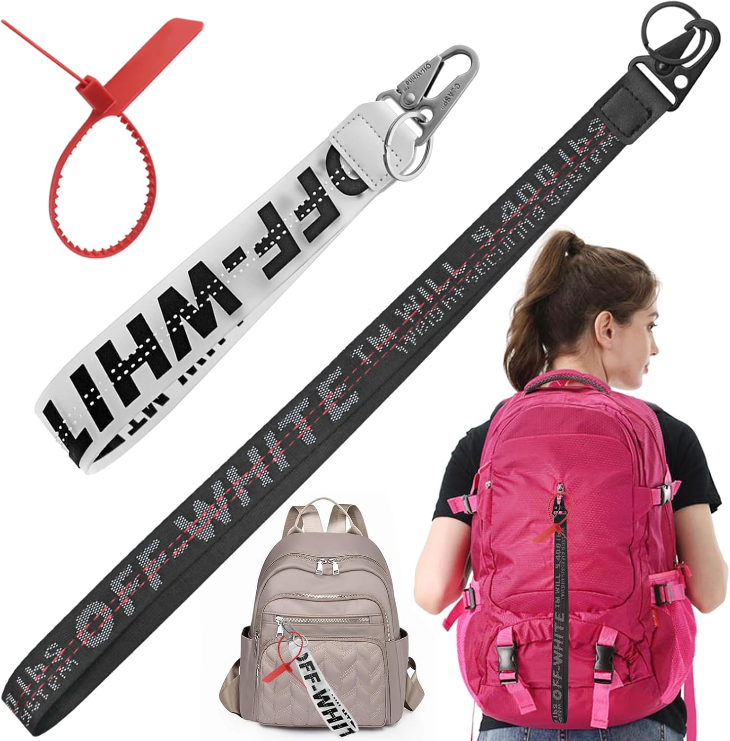 maxin Classic Keychain Fashion Keychains Lanyard,Compatible Wristlet Strap for Key,Keys accessorie for Women & Men
