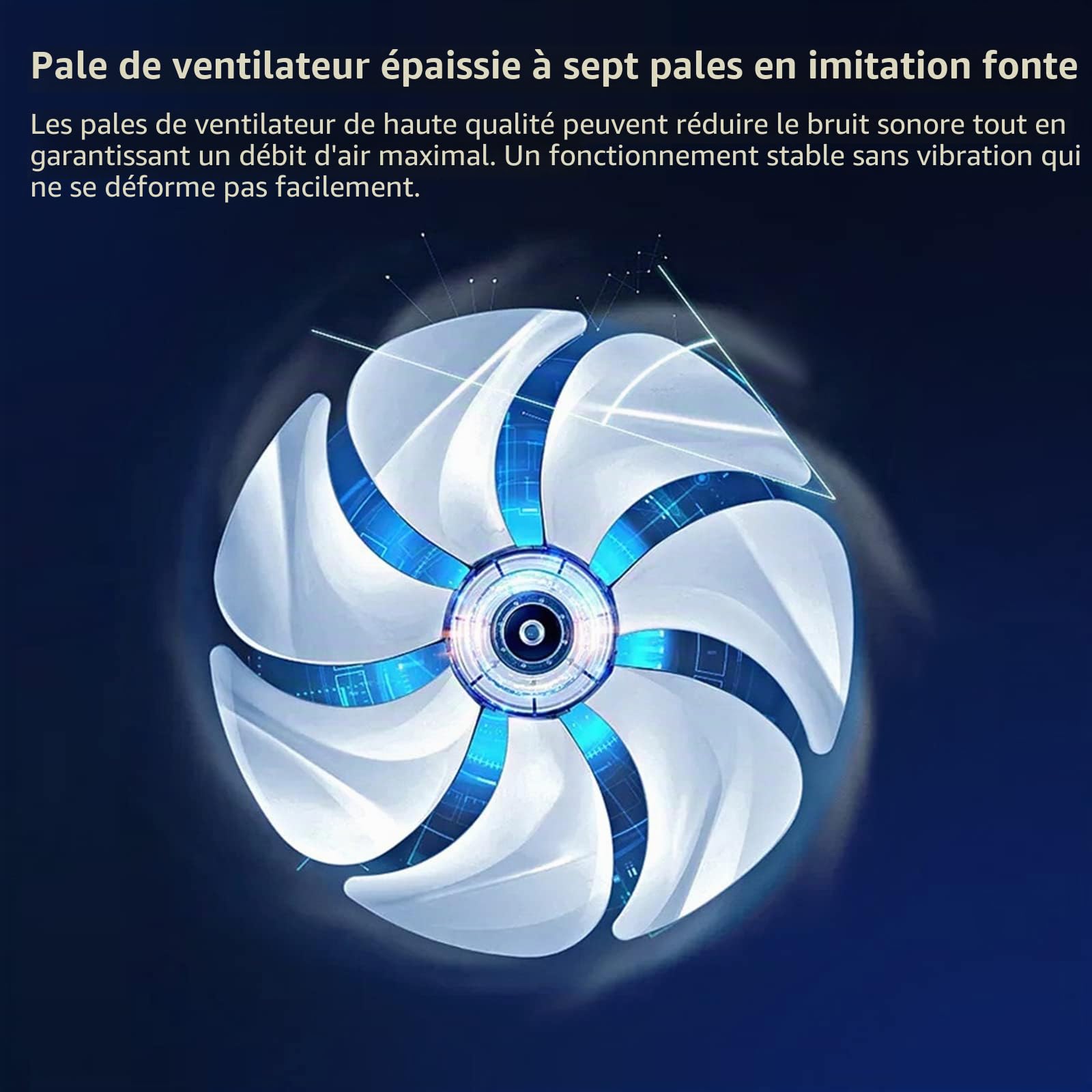 Ventilateur Tubulaire Axial Ø 100 mm pour Salle de Bain, Toilettes, Cuisine, Serre, Tente, Garage (Blanc)