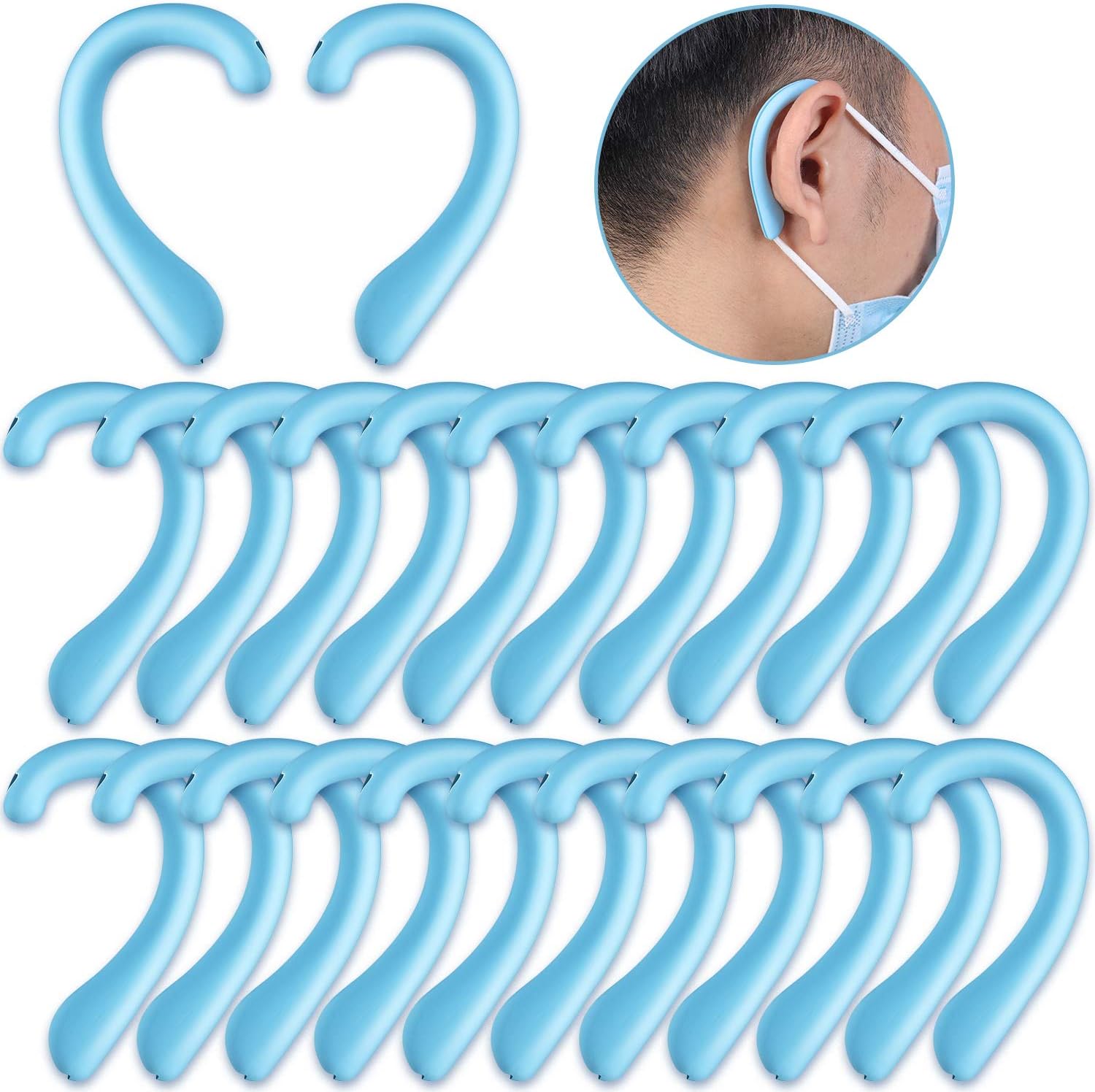 Silicone Protectors Hook Silicone Earloop Ear Hook Reusable