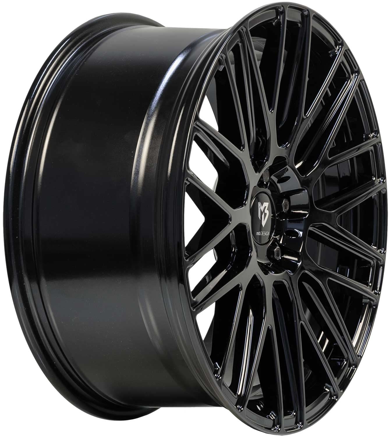 Llanta MB Design KV4 7.5Jx18 ET35 5x112 Glanzschwarz compatible con Aiways U5