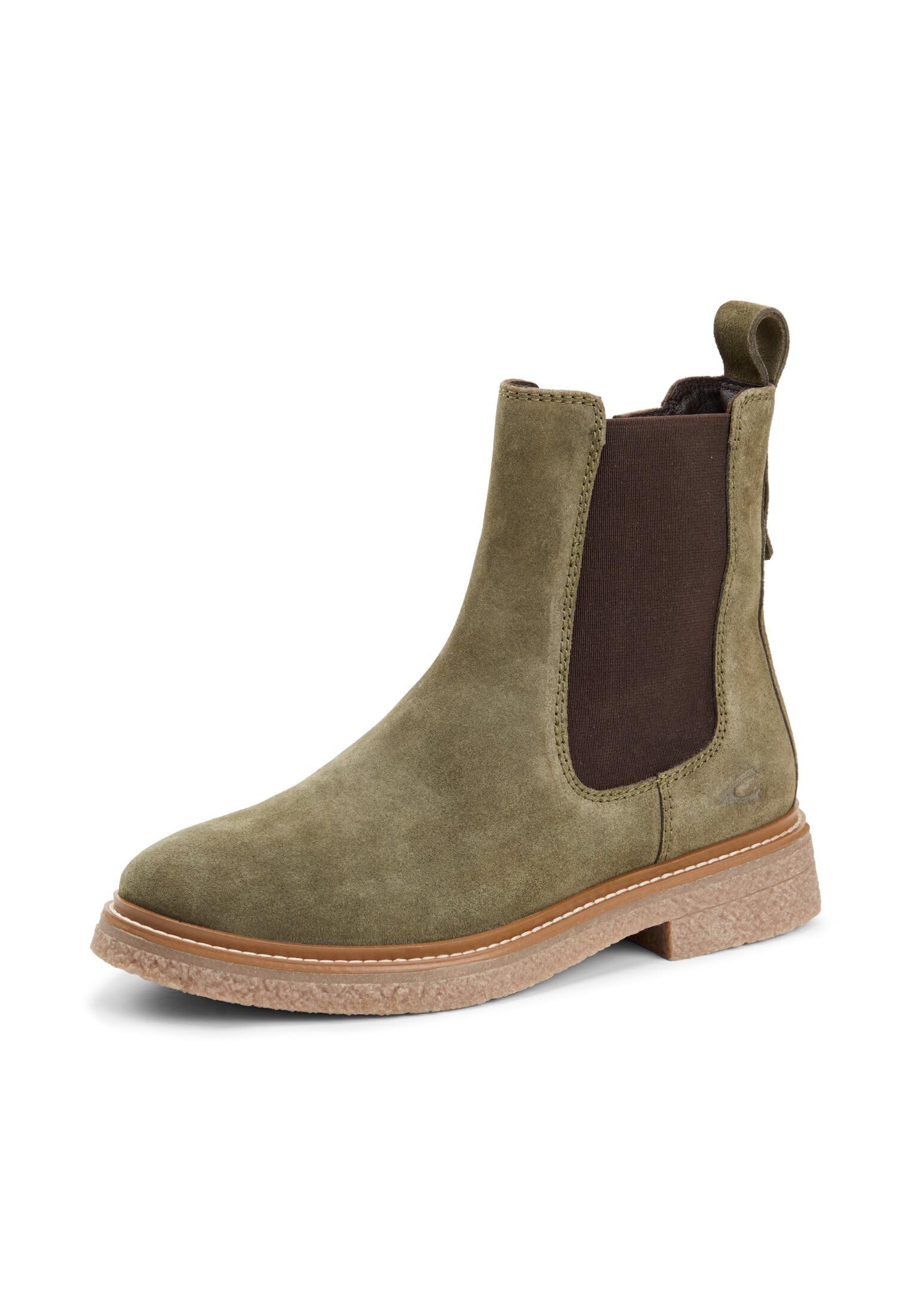Camel Active Damskie 57AAN02-200850_40 modne kozaki, khaki, EU, khaki, 40 EU