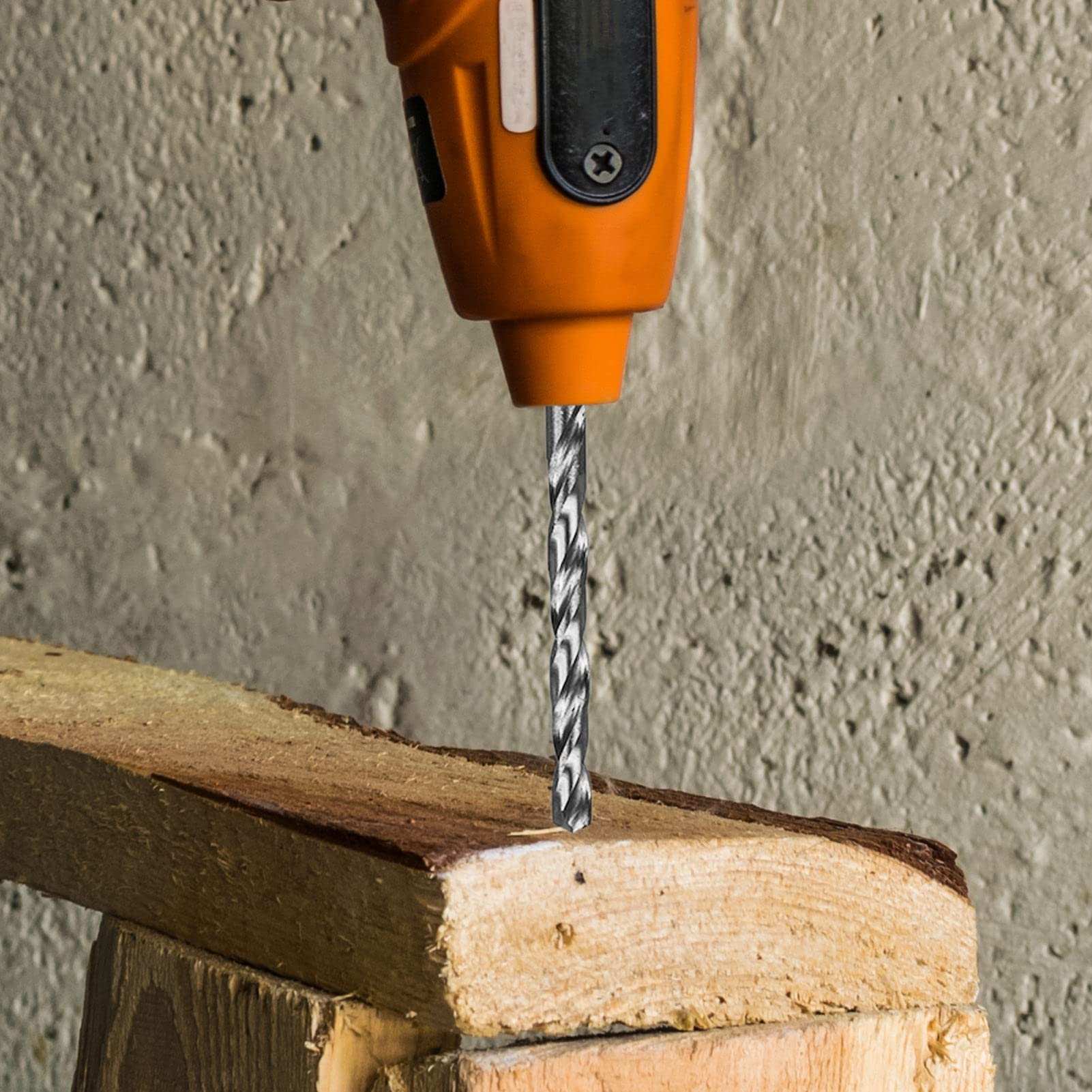 Set di 10 punte elicoidali in acciaio rapido M35 con 5% di cobalto, diametro 3 mm, per legno, metallo, acciaio e acciaio inossidabile