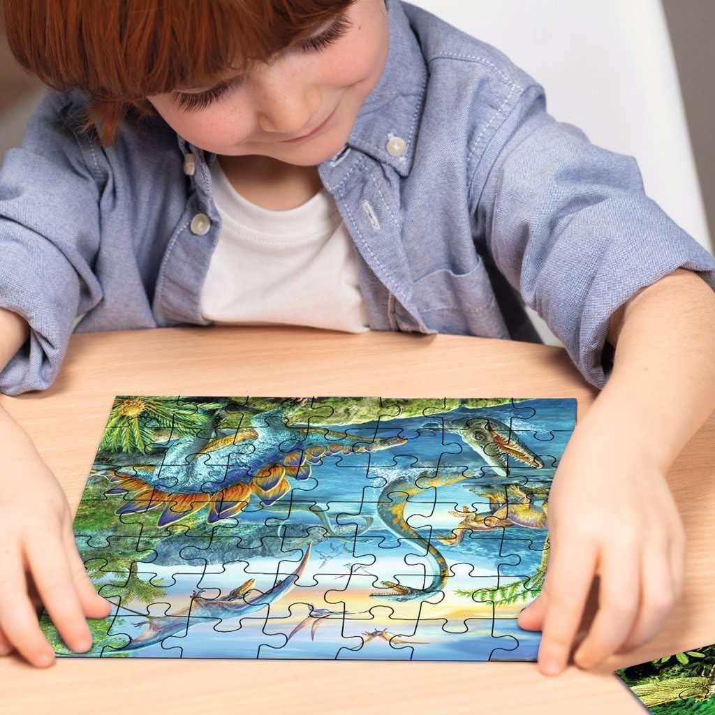 Ravensburger Dinosaur Fascination 3 x 49 Piece Jigsaw Puzzle Set - 09317 - Every Piece is Unique, Pieces Fit Together Perfectly - Image 7