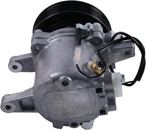 Miniatura 6 de FridayParts - Compresor de aire acondicionado de 12 V 3P999-00620 447280-3050 447280-3060 447280-3080 compatible con tractor Kubota M126 M135X GX M6