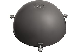 QuietVent 4" PVC Pipe Vent Caps Roof Vents Plumbing Drain Waste Plastic