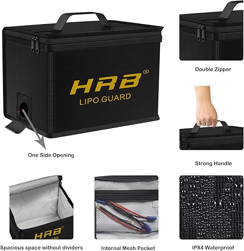 Miniatura 6 de HRB Paquete de 2 baterías Lipo 6S 4000mAh 60C EC5 y 1 bolsa Lipo