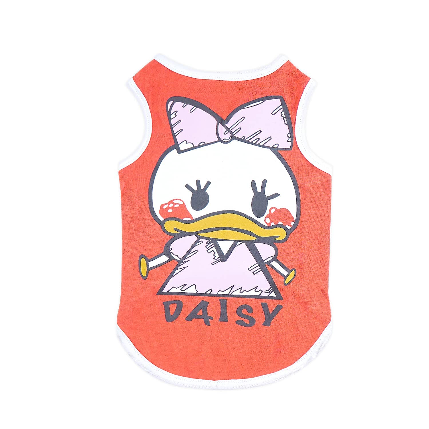 Emily Pets Dog Shirt Summer Dog Cooling Vest for Small Dogs Quick Dry Soft Stretchy Dog T-Shirts Girl Boy Clothes Cute T Shirt Daisy Print for Dogs,Cats(XXL,Orange) (B0BNF2V426) Amazon Price History, Amazon Price Tracker