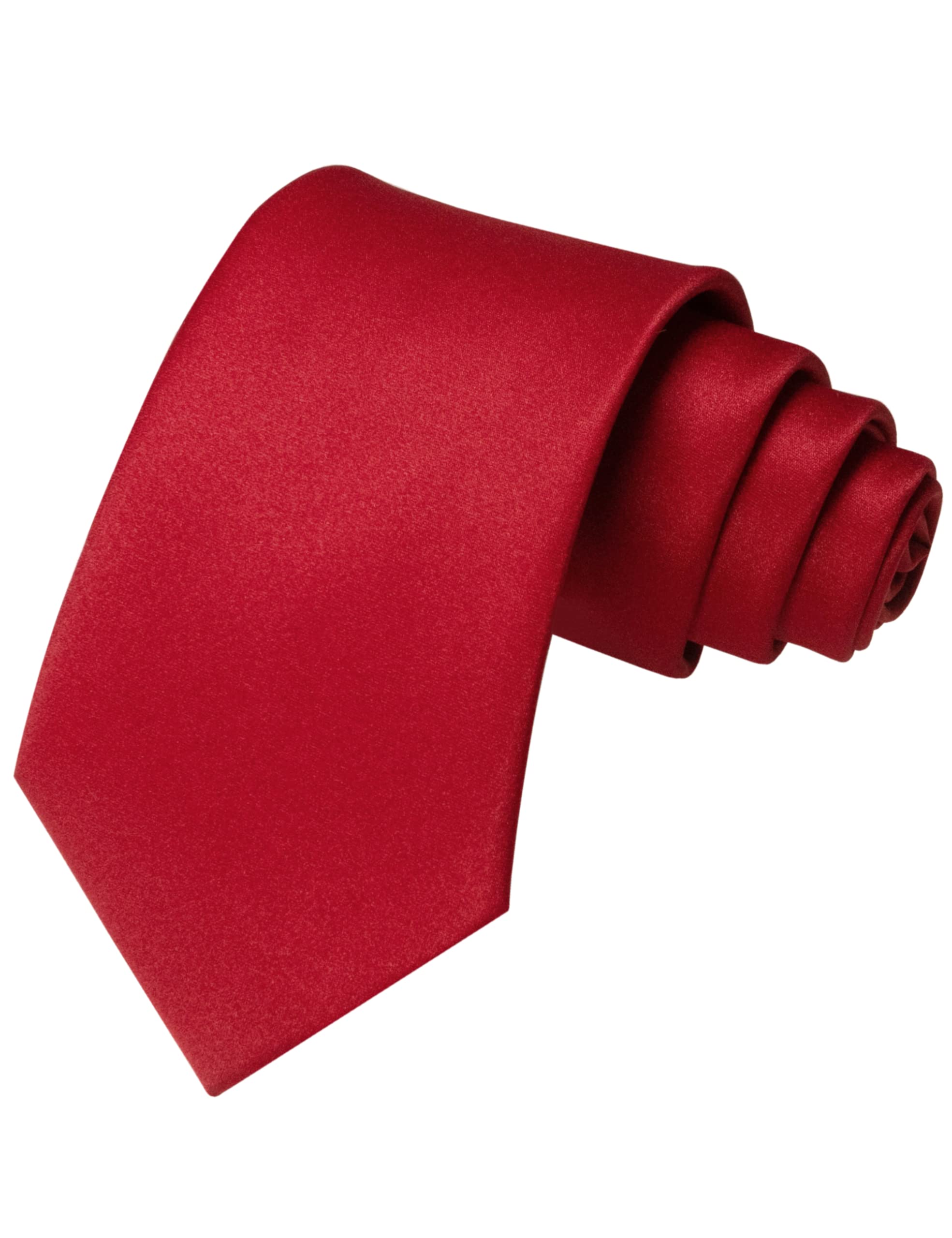 JEMYGINS Solid Color Tie Mens Necktie for Business and Wedding — view 39