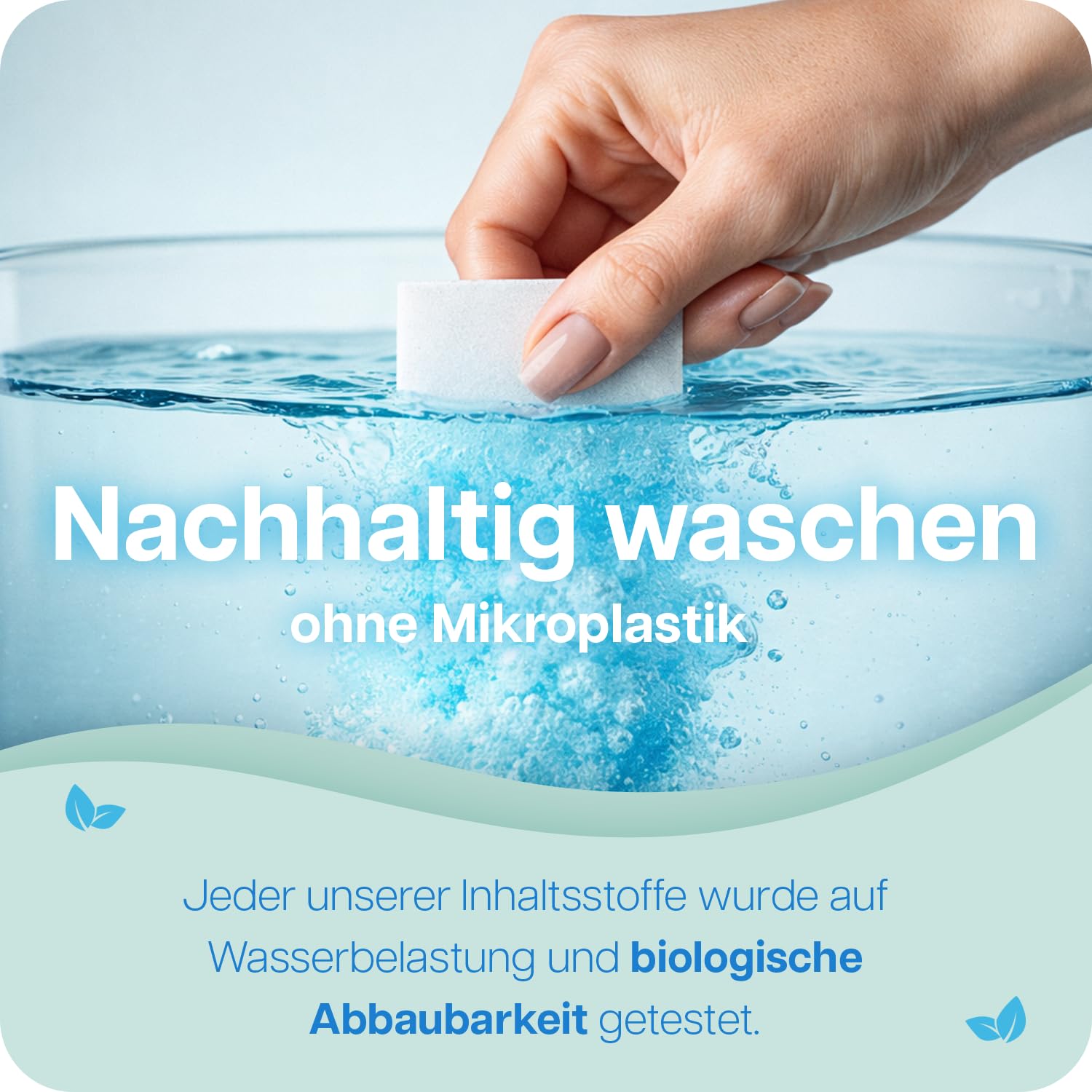 Waschmittelblätter Bundle für 3x64 Wäschen, biologisch abbaubar, Waschtücher für alle Textilien und Farben, Laundry Detergent Sheets