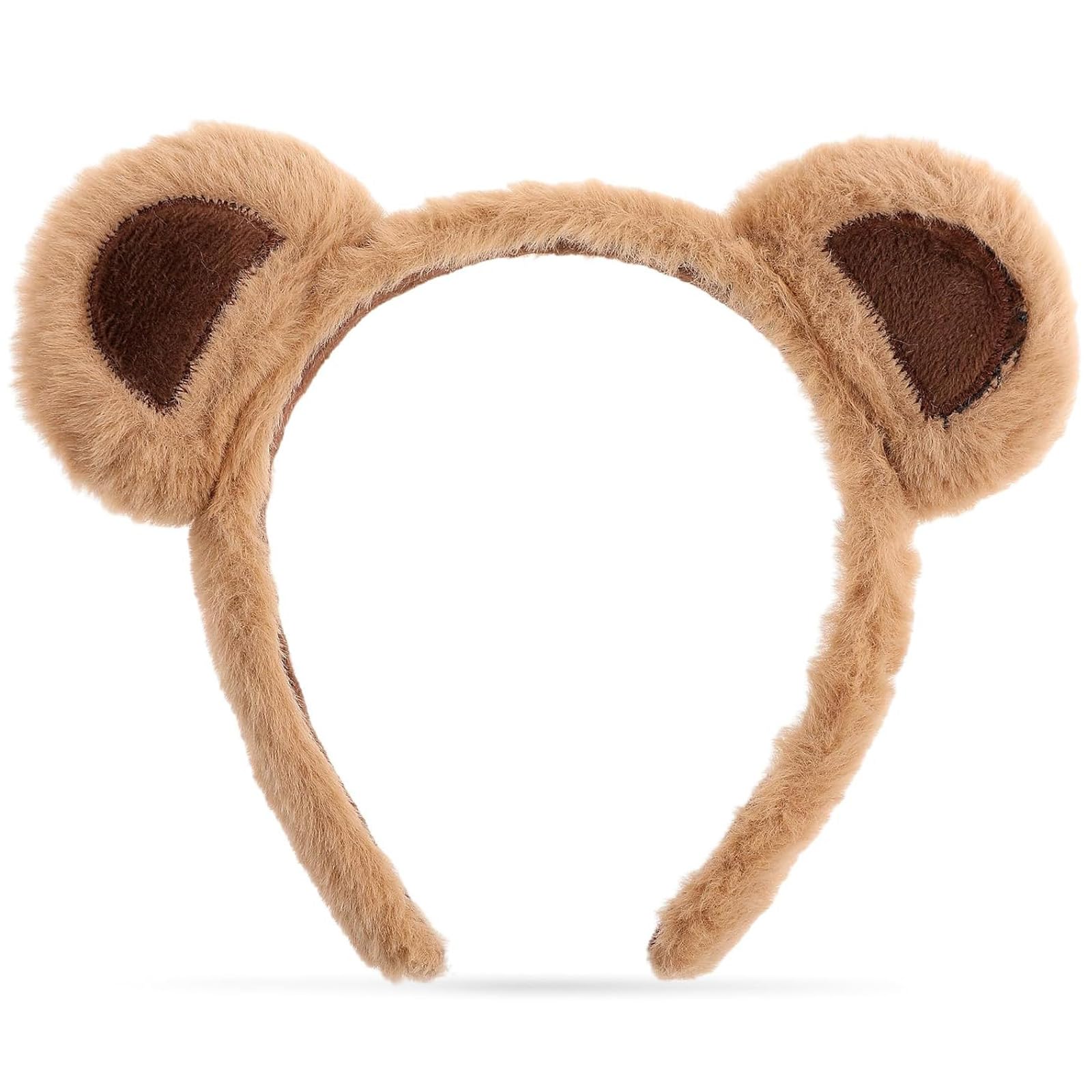 JazRvr 4 Stück Chipmunk Ohren Haarreife - Süße Bärenkostüm Accessoires