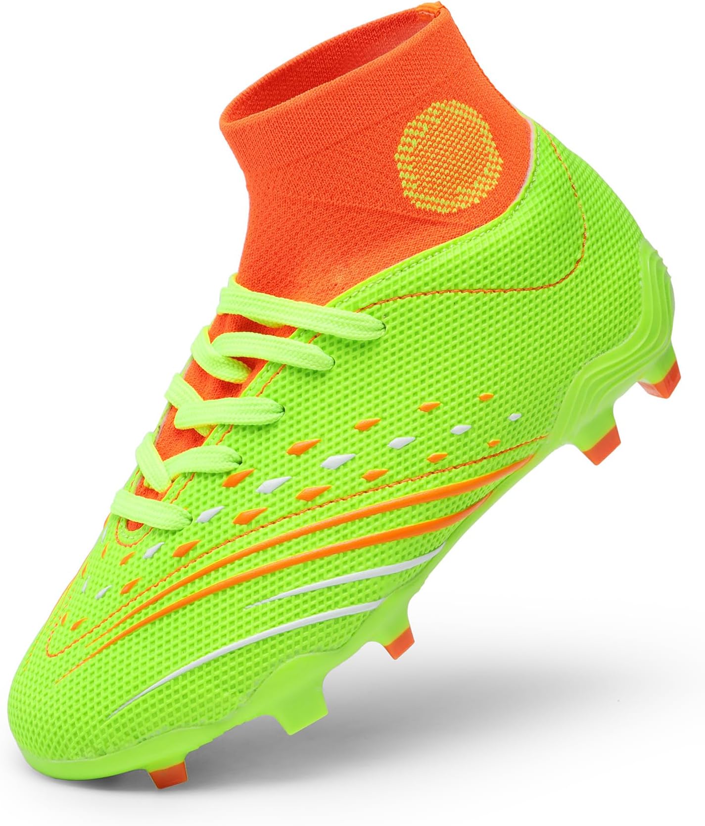 adidas cleats neon green