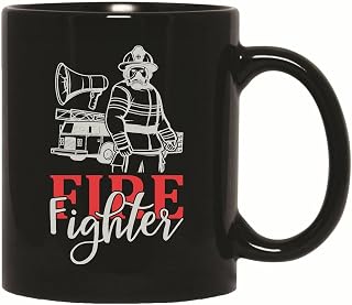 Hilarious Gifts For Firefighters Fire Truck Firefighting Fire Service 11oz 15oz Black Coffee Mug